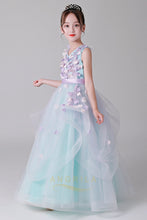Floor-Length Flower Girl Dresses with Beads