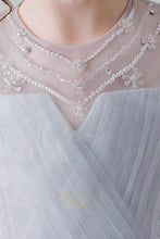 Elegant Long Flower Girl Dresses with Belt