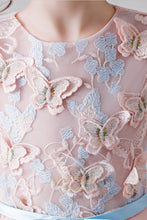 Cute High-Low Jewel Neckline Flower Girl Dresses