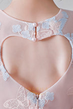 Cute High-Low Jewel Neckline Flower Girl Dresses