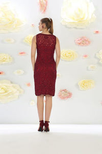 Plus Size Knee-Length Mother Of The Bride Dresses