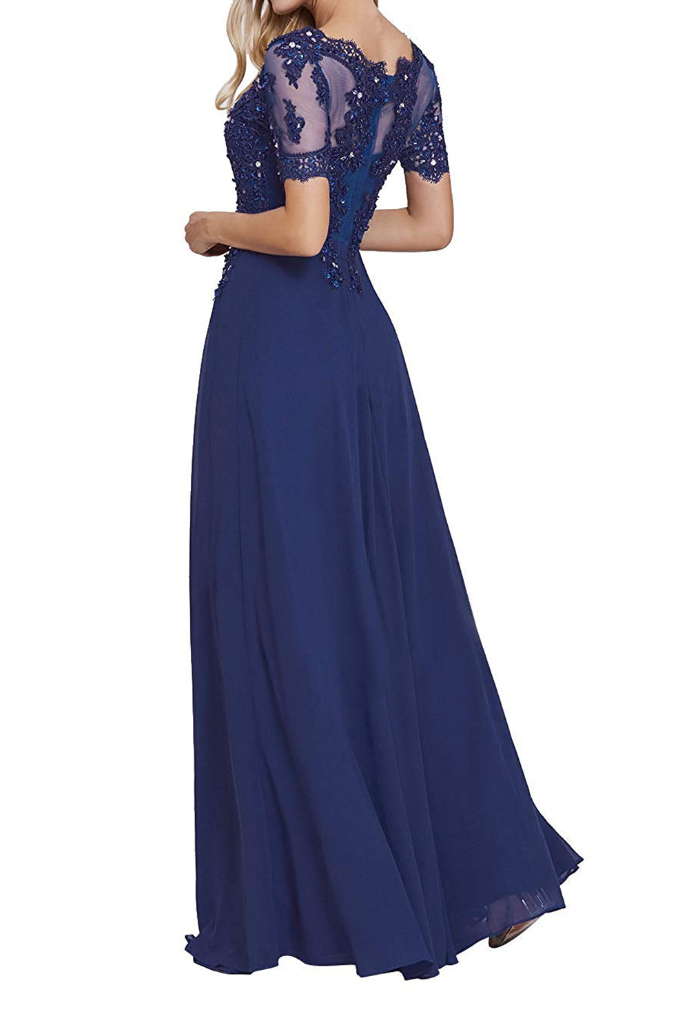 Mother of The Bride Dresses Appliques Beaded Evening Formal Dresses Secondary image