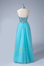 Halter A-Line Beading Prom Evening Dresses