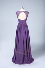 Sleeveless Pleated Chiffon Bridesmaid Dresses
