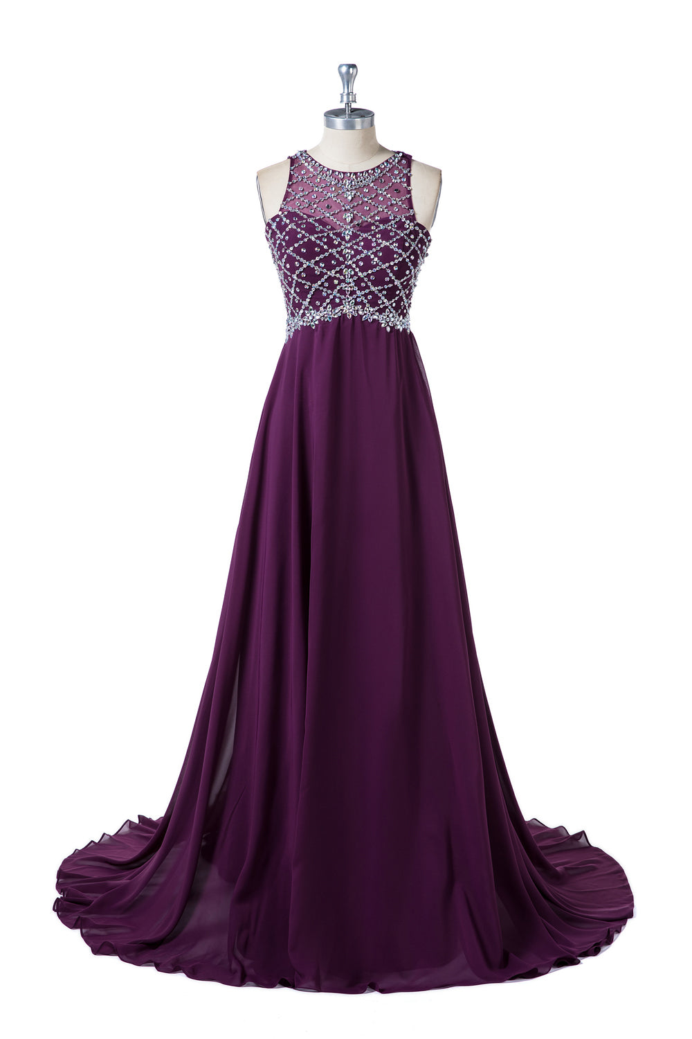Beading Sleeveless Evening Dresses Main image