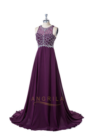 Beading Sleeveless Evening Dresses