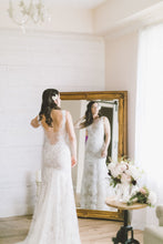 Lace Sleeves Long Bridal Dresses