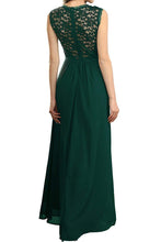 Sleeveless Vintage Scoop Neck Bridesmaid Dresses