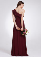 Stylish Burgundy Bridesmaid Dress