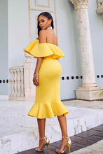 Women's Trumpet/Mermaid Off-the-Shoulder Short Prom & Party Dresses