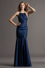 Sleeveless Halter Neck Floor-Length Bridesmaid Dresses