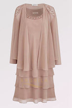 A-Line Knee-Length Mother of the Bride Dresses ( Jacket included)