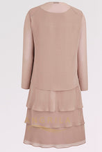 A-Line Knee-Length Mother of the Bride Dresses ( Jacket included)