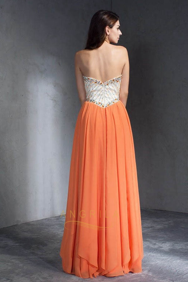 A-Line/Princess Sleeveless Sweetheart Chiffon Cocktail Dresses