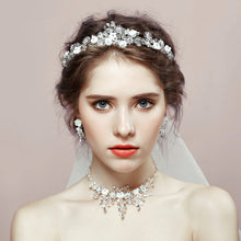 Floral Bridal 3-Piece Jewelry Set