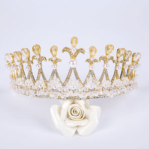 Queen Tiara Bridal Headpiece