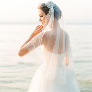 Bridal Wedding Veils with Lace