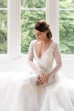 Embroidered Silk Organza Wedding Dresses