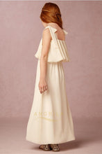 Chiffon Sleeveless Two-Piece Flower Girl Dresses