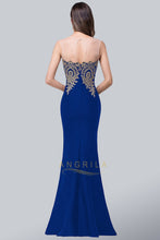 Trumpet/Mermaid Sleeveless Lace Applique Evening Dresses