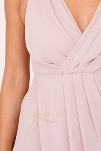V-neck Split Sexy Maxi Dresses