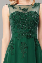 Sleeveless Prom Formal Dresses with Applique