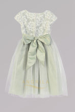 Cute A-line/Princess Cap Sleeves Tea-length Flower Girl Dresses