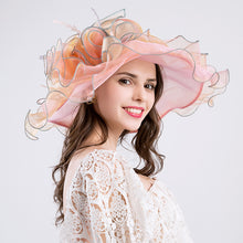 2019 New Organza Ladies Sunbonnet