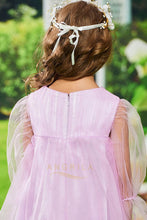 Glamorous A-line Scoop Neckline Tea-length Tulle Flower Girl Dresses