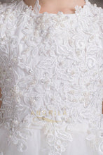 Chic A-line/Princess Lace Top Knee-length Tulle Flower Girl Dresses