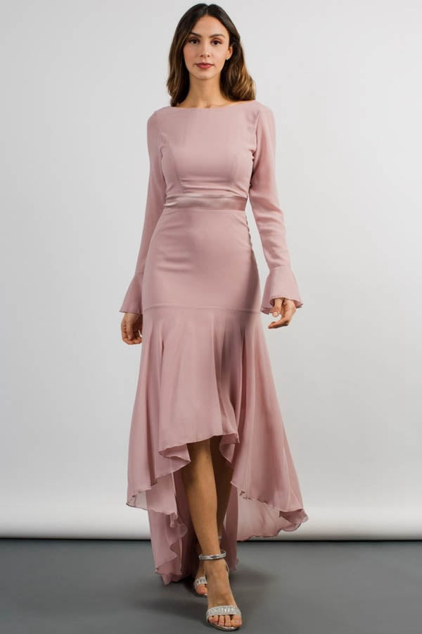 The Elegance of Long Sleeve Wedding Guest Dresses