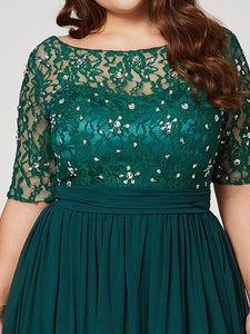 Plus Size Mother of the Bride Dresses with sleeves