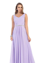 Long Simple Formal Bridesmaids Prom Dress