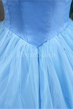 Ball-Gown/Princess Scoop Neck Floor Length Chiffon Prom Dress