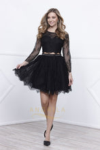 Short Lace Homecoming Dresses with Sleeves
