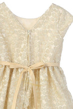 A-Line/Princess Knee-length Flower Girl Dress with Bow(s)