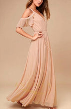 Chiffon Off-the-Shoulder Bridesmaid Dresses