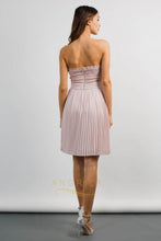 Strapless Short Lace Simple Homecoming Dress with Ruffle