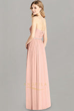 Sheath/Column Sweetheart Chiffon Bridesmaid Dress with Ruffle