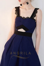 A-Line/Princess Tea Length Elegant Homecoming Dresses with Lace