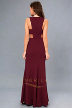 Trumpet/Mermaid Scoop Neck Long Evening Dress