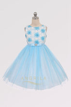 A-line/Princess Scoop Neckline Tulle Flower Girl Dresses with Sash