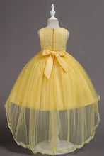 Asymmetrica Sleeveless Flower Girl Dresses Appliques Lace