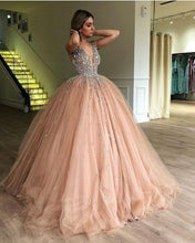 Tulle Beading  Regular Straps Sleeveless Prom Dresses