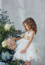 A-Line/Princess Tulle Scoop Neck Flower Girl Dresses