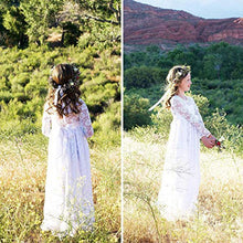 Lace  Long Sleeves Floor-Length Flower Girl Dresses