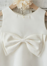 Scoop Neck Tulle Flower Girl Dresses with Bow