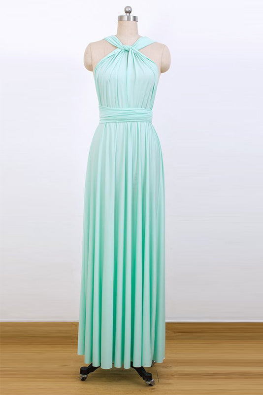 Convertible Stretch Jersey A-Line Bridesmaid Dress