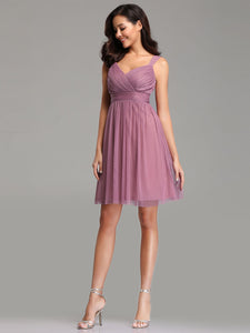 New! Tulle A-Line/Princess Short Prom Dresses