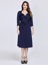 Chiffon Short 3/4 Sleeves Sweetheart Mother of the Bride Dresses